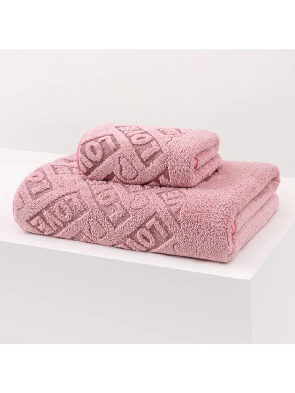 New Coral Fluff Towel Plus Thickened Hot Flower Absorbing Face Wash Towel